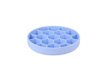 Miska Slow Feeder SILICONE modrá L Zolux