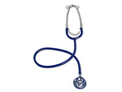 Fonendoskop CVET dvoukomorový 1-hadičkový král. modrá