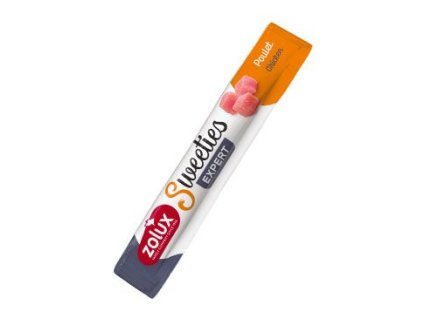Pochoutka pes SWEETIES kuřecí krém. tyčinka 14g Zolux