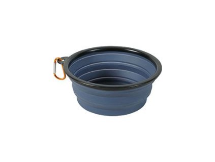 Miska skládací BIVOUAK 450ml silikon modrá Zolux