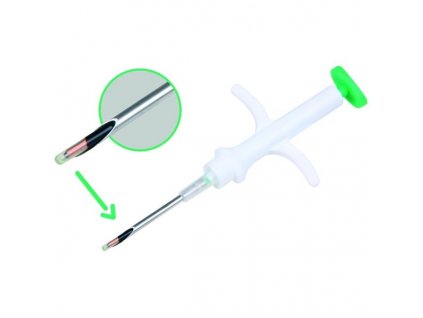 Mikročip MS Microchip syringe Mini 10ks (1,5x8,3mm) FDX-B