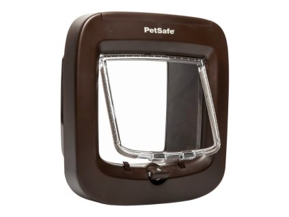 PetSafe dvirka pro psy a macky s mikrocipem hnede 2210202512300723160