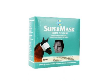 FARNAM Supermask II bez uší vel. FOAL/PONNY šedo-černá