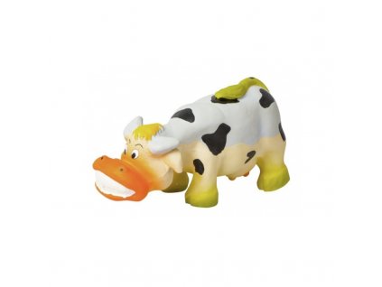 hracka pro psy gumova krava 17 cm