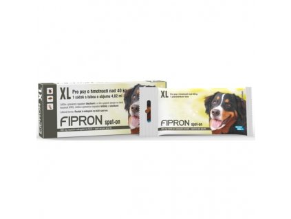 Fipron 402mg spot-on XL a.u.v. sol 1x4,02 ml (pipety)