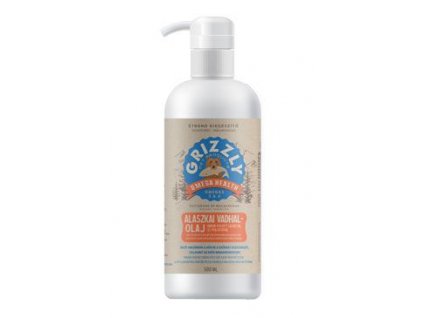 Lososový olej s treskou Schesir Grizzly 500ml