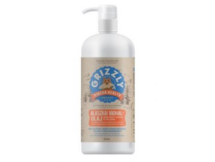 Lososový olej s treskou Schesir Grizzly 1000ml