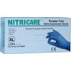 Vyšetřovací nitrilové rukavice Nitricare modré 100ks