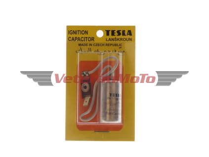 Kondenzátor s konektorem ORIGINÁL TESLA JAWA, ČZ