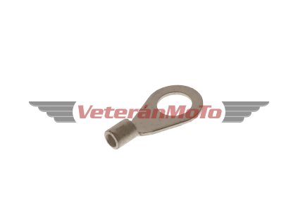 Kabelové očko letovací 6mm (1,5-2,5kabel)