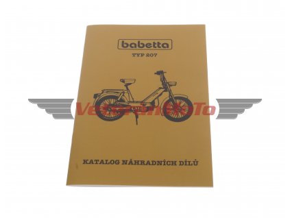 Katalog náhradních dílů BABETTA / BABETA 207