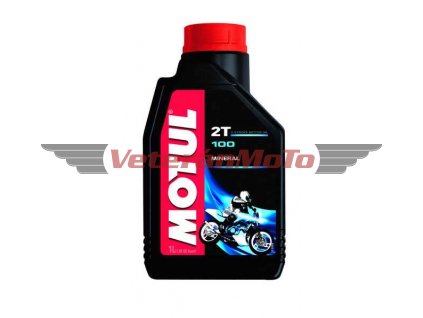 Olej pro dvoutaktní motory Motul 100 1l, API TC, JASO FB