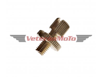 Šroub bowdenu / lanka seřizovací / štelovací M8x1,25mm - prořízlý