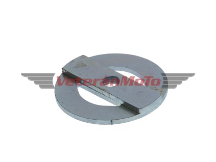 Matice tlumiče řízení M8x1 - spodní (k vidlici) JAWA PÉRÁK