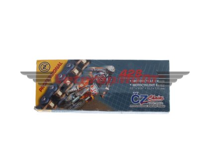Řetěz sekundární ČZ 428 1/2x5/16 130čl. PROFESSIONAL JAWA, ČZ, MZ