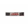 Nálepka / samolepka JAWA BABETTA 207 se stříbrným podkladem 160x30mm