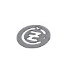 Logo ČZ , d=60mm - nerez
