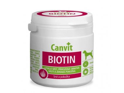 Canvit Biotin pre psy - 230 tabliet, 230 g