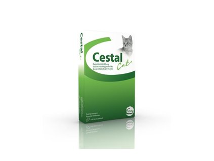 Cestal cat 80/20 mg žuv.tbl. 8 tbl.