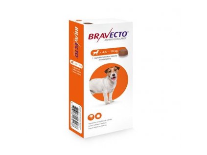 Bravecto Dog S 250 mg - žuvacie tablety