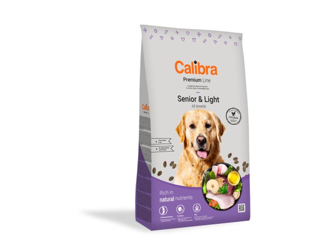 calibra dog premium line senior light