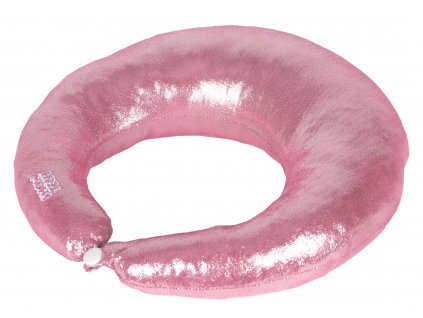 Polštář pro psy na podporu hlavy Show Tech COMFY GLITZY - růžová (Barva růžová, Velikost S (27 x 21,5 x 7 cm))