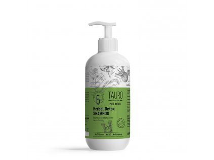 Hluboce čistící šampon HERBAL DETOX TPL PURE NATURE pro psy a kočky 400 ml