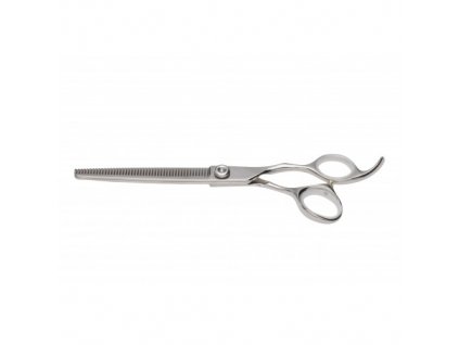 straight thinning scissors 7 narrow teeth 18 cm
