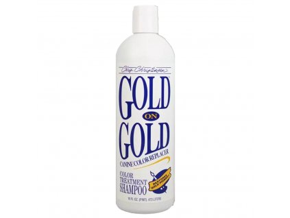 Šampon pro psy Chris Christensen Gold on Gold 473 ml