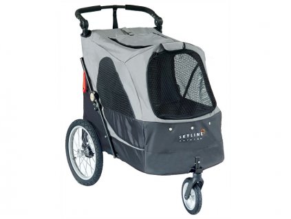 701DBK 1 kocarek pro psy petstro aventura xl skyline do 45 kg (cerno seda) bcl