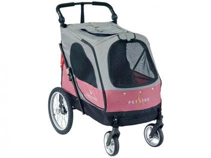 705DR 3 kocarek pro psy petstro silver wing do 55 kg (dry rose seda) bcl