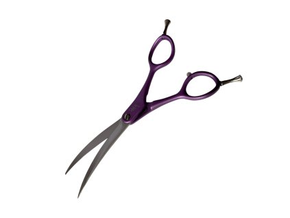 Nůžky Yento SPARKLE Series 6,5" (16,5 cm) zahnuté růžové