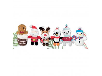 Vánoční pískací hračka (Provedeni perníček 10 x 22 cm)