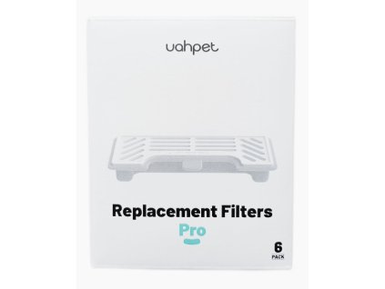 UYSJ03LX 1 nahradni filtry pro nerezovou smart bezdratovou fontanu uahpet pro 2000 ml (6 ks)