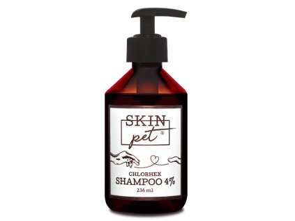 SkinPET Chlorhex Shampoo 4,0% (antiseptický šampon) (Objem 236 ml)