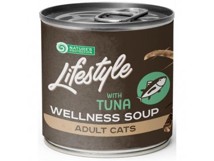 Polévka pro kočky Nature's Protection LifeStyle Sensitive Digestion Tuna 140 ml