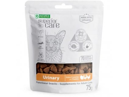 Pamlsky pro kočky Nature's Protection Urinary 75 g