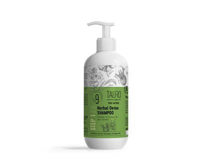 TPL63799 1 hluboce cistici sampon herbal detox tpl pure nature pro psy a kocky 400 ml