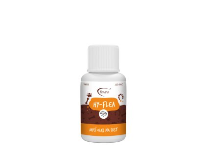 AromaFauna Mycí olej HY-FLEA na srst a pokožku s parazity (Objem 20 ml)