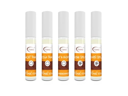 AromaFauna MINISADA OSVĚŽOVAČŮ AROMAFAUNA pro voňavé pelíšky i domácnost (Objem 3 ml)
