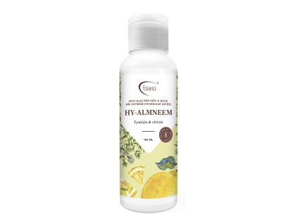 AromaFauna Mycí olej HY-ALMNEEM na ruce