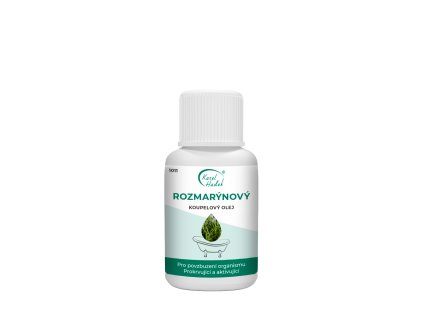 Karel Hadek Koupelový olej ROZMARÝNOVÝ s povzbuzujícími účinky (Objem 20 ml)