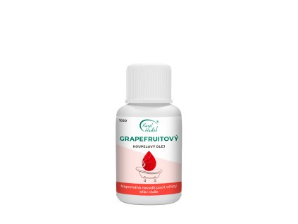 Karel Hadek Koupelový olej GRAPEFRUITOVÝ s osvěžujícím účinkem (Objem 20 ml)