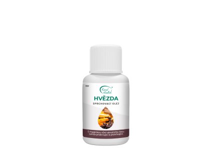 Karel Hadek Sprchovací olej HVĚZDA s teplou magickou vůní (Objem 20 ml)