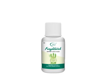 AKH Dětský mycí olej FENYKLÁČEK s uklidňujícím účinkem (Objem 20 ml)