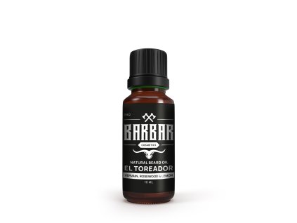 BARBAR Regenerační olej na vousy EL TOREADOR (Objem 10 ml)