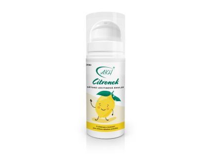 AKH Dětská lecitinová emulze CITRONEK s osvěžujícím účinkem