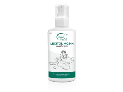 Karel Hadek Masážní olej LECITOL MCS-N pro profesionální masáže (Objem 100 ml)