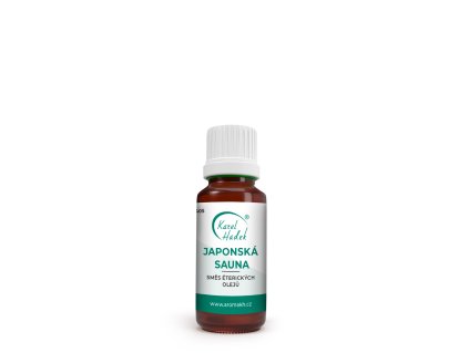 Karel Hadek Směs éterických olejů JAPONSKÁ SAUNA  (Objem 10 ml)