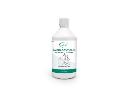 AKH AVOKÁDOVÝ ROSTLINNÝ OLEJ (Objem 500 ml)